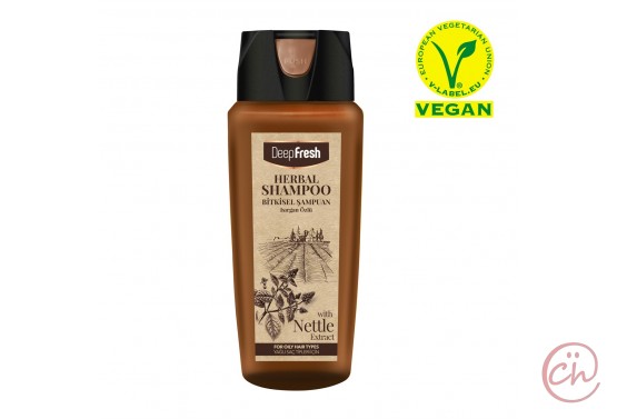 Билков шампоан за мазна коса с Коприва 500ml - Deep Fresh